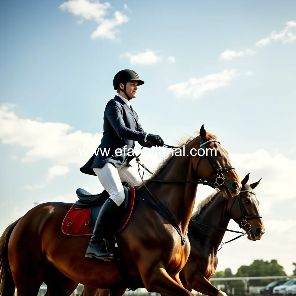 You are currently viewing Riders from banburyshire, northants & warwickshire prepare for the premier horse show