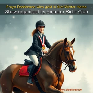 Read more about the article Freya Deshmane wins gold in first Winter Horse Show organised by Amateur Rider Club