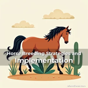 Read more about the article Horse Breeding Strategies and Implementation