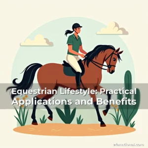 Read more about the article Equestrian Lifestyle: Practical Applications and Benefits