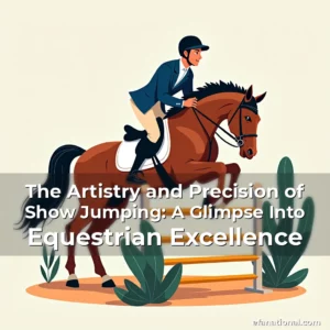 Read more about the article The Artistry and Precision of Show Jumping: A Glimpse Into Equestrian Excellence