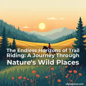 Artistic representation for The Endless Horizons of Trail Riding: A Journey Through Nature's Wild Places