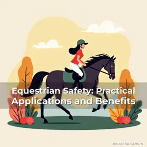 Artistic representation for Equestrian Safety: Practical Applications and Benefits